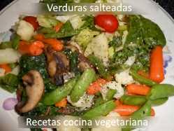 Si ya eres vegetariano o estás pensando en dar este paso tan importante. Recetas De Cocina Vegetariana Verduras Salteadas