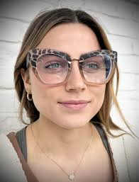 Oversized Clear Lens Glasses