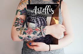 We Are Sharing Very Cool Mock Up Of The Day Is Free Tattooed Woman Holding Magazine Mock Up Psd T Magazine Mockup Psd Magazine Mockup Psd Free Magazine Mockup