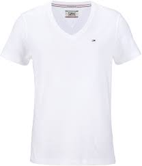 Nous notons l'impact des marques sur l'environnement, les travailleurs, les animaux et la santé. Tommy Hilfiger V Neck T Shirt Dm0dm04410 Au Meilleur Prix Sur Idealo Fr
