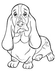Basset Hound Coloring Page Free Printable Coloring Pages Dog Coloring Page Dog Coloring Book Animal Coloring Pages