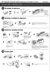 This driver package installer contains the following items Epson Xp 520 Manual