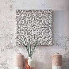 Wanddeko Ornament Aus Metall B 60 X L 60cm Creme Creme Wanddeko Metall Deko Wanddeko Schließlich gibt es wohl kaum was schlimmeres an einer wohnung als kahle.