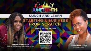 Starting a business from scratch