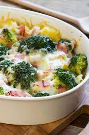 Brokkoli Auflauf Mit Kartoffeln Und Schinken Rezept Rezepte Gerichte Mit Brokkoli Gemuseauflauf Rezept