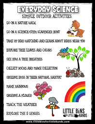This is an excellent sensory activity for toddlers and preschoolers and helps them learn about different scents. Fun Nature Activities For Kids Little Bins For Little Hands