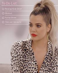 A girl boss always remains busy! Revenge Body with Khloe Kardashian