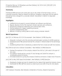 Start editing this network engineer cover letter sample with our online cover letter builder network engineer resume sample.net developer resume sample. Professional Mis Executive Templates Myperfectresume