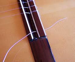 All guitars use a body, neck and strings to produce its distinctive sound. Restringing A Classical Guitar How To Tie Those Knots Pictures Instructions