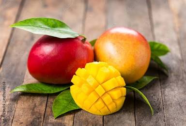 El mango en su estado fresco y natural, AI generated