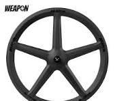 WEAPON L5 Carbon Fiber Litepro Fivespoke Wheel (700c / Track / 790g)