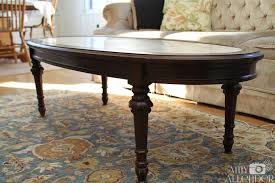 This painted one that looks so pristine. Refinishing Antique Coffee Tables
