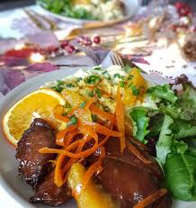 Seitan A L Orange Noel 2017 Recettes De Cuisine Recette Morilles Aliments Oranges
