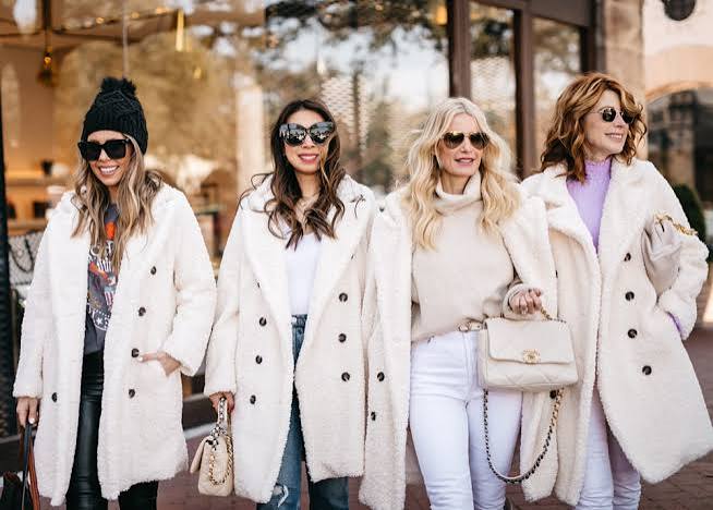 Chic at Every Age | Style of Sam | Winter White Coat