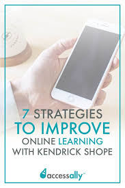 7 Strategies To Improve Online Learning Case Study With Kendrick Shope Online Learning The Learning Experience Social Media Marketing Instagram