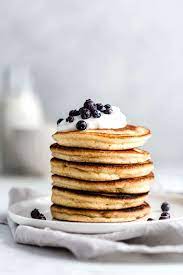 Fluffy Almond Flour Pancakes Keto Gluten Free Choosing Chia Recipe Almond Recipes Almond Flour Recipes Almond Flour Pancakes