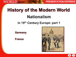 Germany have lost their first game in a euros tournament for the first time, having won seven. History Of The Modern World Nationalism In 19 Th Century Europe Part 1 Germany France Germany France Ppt Download