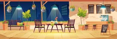 Modern outdoor patio furniture combines your love for the great outdoors, entertaining, and modern design in one simple and sophisticated package. Free Outdoor Cafe Vectors 1 000 Images In Ai Eps Format