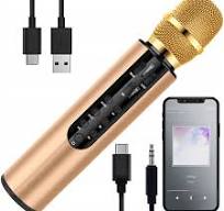 Mikrofon dla dzieci bezprzewodowy karaoke bluetooth z głośnikiem echo duet  M6-Z
