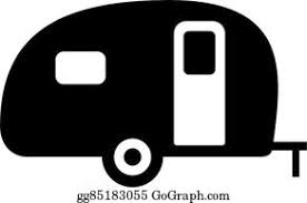 30 colored plus 6 black and white. Camper Clip Art Royalty Free Gograph