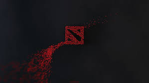 Dota 2 logo wqhd 1440p wallpaper pixelz. Hd Wallpaper Dota 2 Logo Art Red Backgrounds Symbol Abstract Black Color Wallpaper Flare