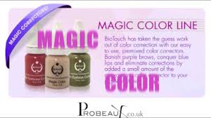Permanent Makeup Colour Correction And Camouflaging With Biotouch Magic Colour Line