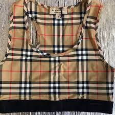Burberry Tops Burberry Sports Bra Poshmark