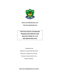 Kertas kerja penubuhan kks 2017. Contoh Kertas Kerja Penubuhan Persatuan