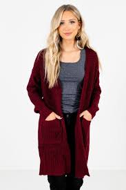 Buy more sale more, pickup available! Parity Maroon Knit Cardigan Up To 72 Off