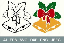 Download 12,610 christmas holly free vectors. Christmas Bell With Bow And Holly Berry Svg Holly Monogram 885994 Illustrations Design Bundles