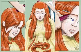 50 best trendy short hairstyles for fine hair hair adviser. Asuka And Rei Get Headshaves Part 4 By Danielwartist Deviantart Com On Deviantart Anime Haircut Girls Short Haircuts Girl Haircuts