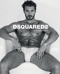 Michael Yerger strips for the DSquared2 Underwear FallWinter 2021 Campaign