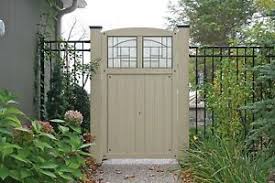 Shop for cedar garden gate arbor online at target. Wood Garden Gate Door Faux Glass Window Acrylic Cedar Grey Stain Fence Entrance 718569029591 Ebay