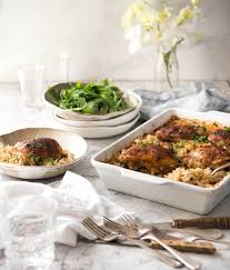 Oven Baked Chicken And Rice Recipe Stew Chicken Recipe Recipetin Eats Recipes