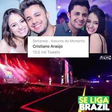 Cristiano araújo se colocou sua marca na nova fase do sertanejo, por mais da perda dele no mundo incrível o cada vez mais o tempo passa, sempre nos surpreendemos com a velocidade que passa o mesmo dia 24 de junho onde cristiano e sua namorada se foram, mas o que fica é o que mais. Pin Pa Celebridades