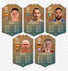 Kroos siempre se ha caracterizado en fifa por tener un gran equilibrio entre pase, regate y disparo. 24zax6o Todos Los Flashback Fifa 19 Hd Png Download 1244x1249 4298955 Pngfind