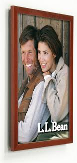 Natural cherry wood picture frame american hardwoods. Wood Poster Frames In Cherry Are Upscale 18 X 24 Wall Displays