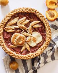 Nectarine And Yellow Plum Pie Plum Pie Recipe Just Pies Delicious Pies