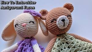 In just a few quick steps your adorable toy will have an equally adorable face. How To Embroider Amigurumi Faces Critter Crochet