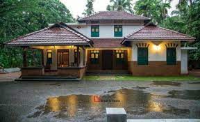 Painting is an excellent way to update brick walls and house appearance while personalizing outdoor home spaces. 38 Ideas House Exterior Design Classic Village House Design Kerala House Design Traditional House Plans