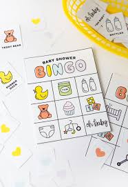 And the games will add a whole lotta fun! Free Printable Baby Shower Bingo Design Eat Repeat