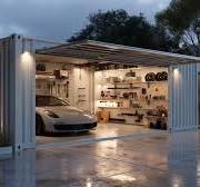14 Creative Shipping Container Garage Ideas - Jack Cooper