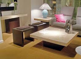 Natural stone mosaic coffee table by paul kingma. Stone Coffee Tables With Modern Style