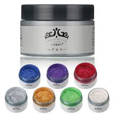 Diy Paste Hair Style Styling Hair Color Wax Dye Dye Wax Harajuku Onetime Molding Diy Hairstyles Diy Hair Wax Diy Hair Color