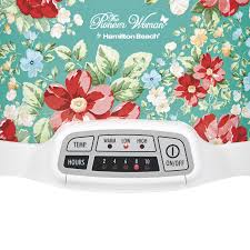 This botanical pattern is intended for those who already have a basic understanding of. The Pioneer Woman Vintage Floral 7 Quart Programmable Slow Cooker Walmart Com Walmart Com