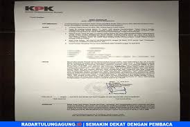 Beredar Surat Panggilan Kpk Dengan Tersangka Ketua Dprd Tulungagung