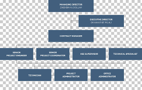 Organizational Chart Diagram Project Manager Technology Png