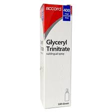 Image result for Glyceryl trinitrate