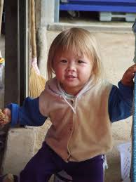The aborigines have dark skin. Beautiful Blonde Hmong Girl Photo