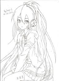 Imagem Relacionada Colorir Anime Hatsune Miku